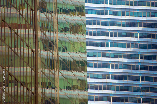 Photo Modern business architecture background