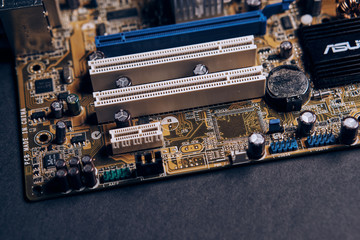 Poster - microcircuits, computer