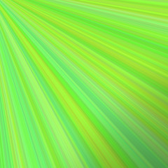 Poster - Abstract sun light background - vector design from rays in green tones