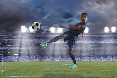 african-american-soccer-player