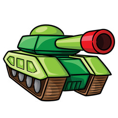 Wall Mural - Tank Cartoon
Illustration of cute cartoon tank.