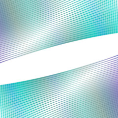 Poster - Abstract modern gradient grid background -  graphic design from curved angular lines at the top and bottom