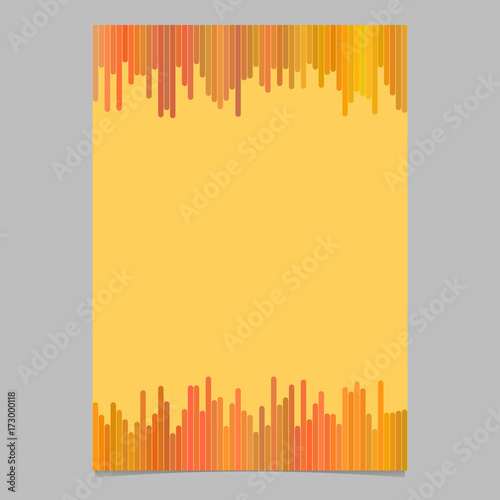 Geometrical Abstract Page Brochure Template Blank Vector Flyer