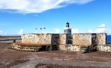 San Juan, Puerto Rico Historic Fort San Felipe Del Morro.