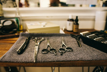 A Barber's Tools.