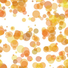 Poster - Seamless abstract geometric dot background pattern - vector graphic design from circles with opacity effect
