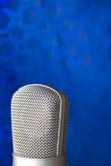 Poster - Studio recording voice microphone