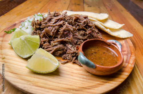 Cuadros en Lienzo pulled lamb mexican barbacoa