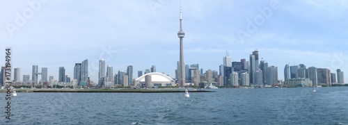 Zdjęcie XXL Panorama linia horyzontu Toronto, Kanada