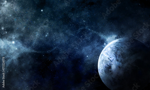 Plakaty kosmos  przestrzen-i-planeta