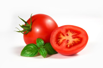 tomatoes with basil