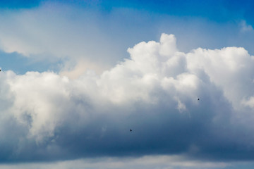 Poster - Cloud clear sky for background