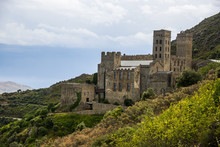Sant Pere De Rodes Is A Former Benedictine Monastery In The North East Of Catalonia, Spain