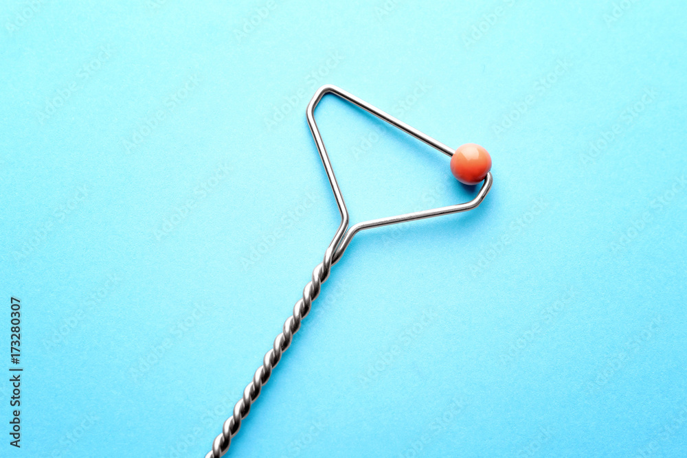 Logopedic tool for speech correction on color background