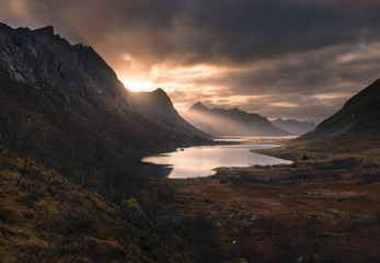 Lofoten mountains