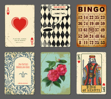 Wonderland Playing Cards - Set Of Whimsical Playing Cards Inspired By Alice In Wonderland