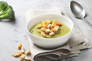 Wall Mural - broccoli soup puree