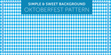 Fototapeta  - Oktoberfest seamless pattern Simple & Sweet Background vol.10