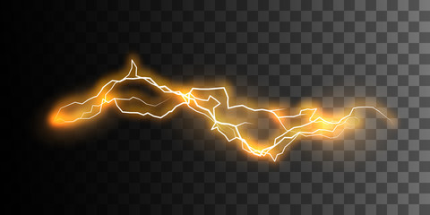 visual electricity effect.