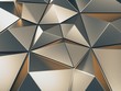 Metal Abstract Background 3D Rendering