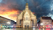 © TTstudio - Hauptmarkt with Frauenkirche church andmarketplace in Nuremberg, Bavaria, Germany.