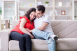 © Elnur - Young couple family expecting a baby