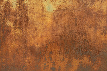 Grunge Rusted Metal Texture, Rust Background