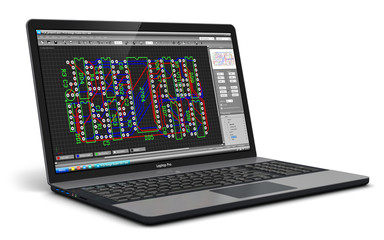 laptop with pcb development software