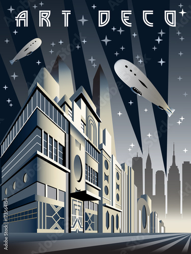 Night City Vertical Cityscape Background Handmade Drawing Vector