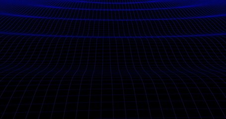 Poster - waves on a grid, abstract background , alpha channel