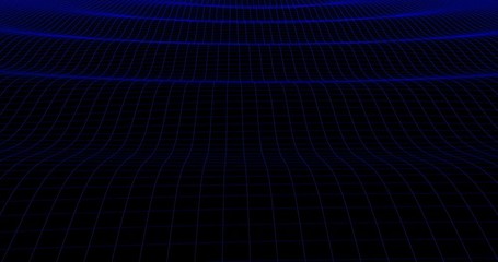 Poster - waves on a grid, abstract background , alpha channel