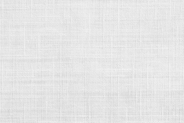 white jute hessian sackcloth canvas sack cloth woven texture pattern background in white light grey 