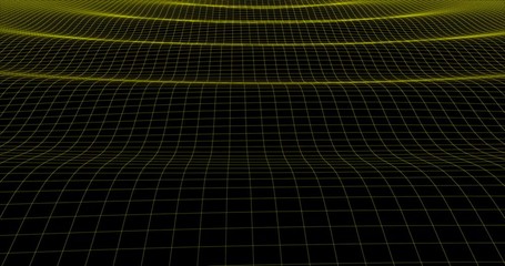 Poster - waves on a grid, abstract background , alpha channel