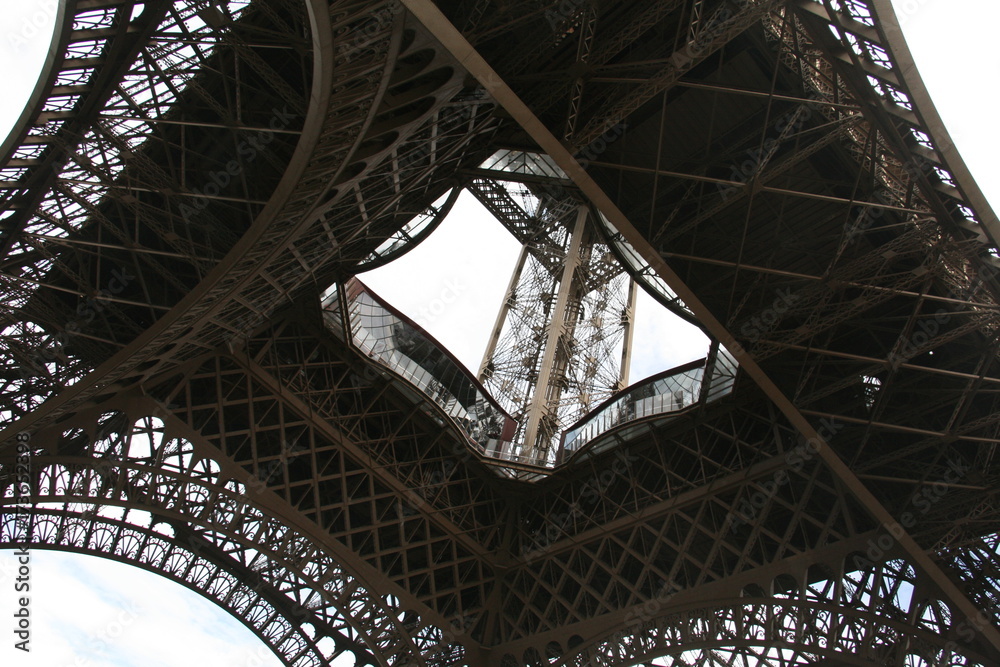 Obraz na płótnie paryż wieża  w salonie