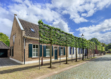Lovely Cottage Houses In An Ancient Part Of Tilburg, The Netherlands