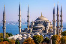 Blue Mosque Sultanahmet Camii, Istanbul, Turkey