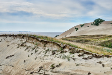 Lithuanian dunes panoramic views