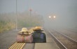 鉄道の旅・朝霧のステーション