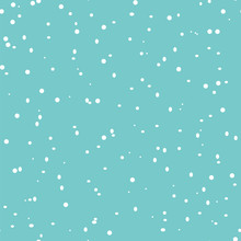 Hand Drawn Winter Seamless Patterns With Snowflakes