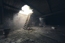 Abandoned Paint Factory Underground Exploration