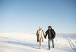 © Halfpoint - Beautiful senior couple on a walk, winter day.