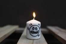 Burning Candle Concept