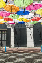 Artistic Umbrella Street