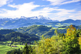 Fototapeta Krajobraz - idyllische Landschaft in der Ostschweiz
