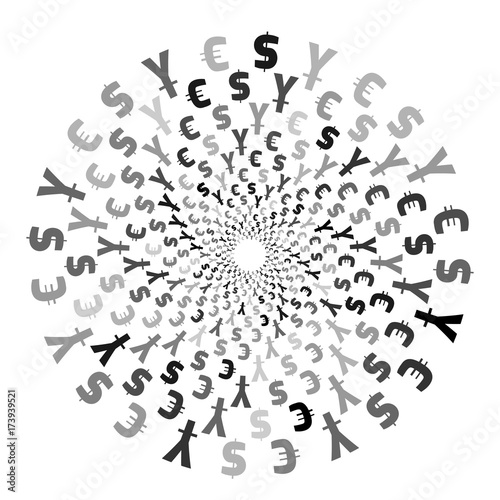 Currency Symbols Background