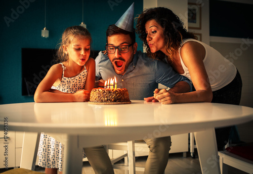 surprise for father's birthday