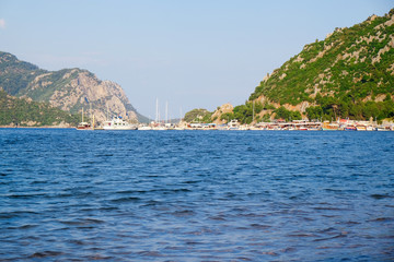 Sticker - Beautiful seascape on summer day