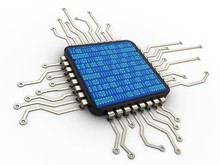 3d Computer Chip