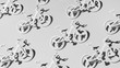 © Marko Milanovic/Stocksy - White bicycle miniatures on white background.