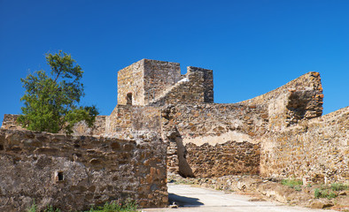 Wall Mural - The Carouche Tower of the Mertola Castle. Mertola. Portugal